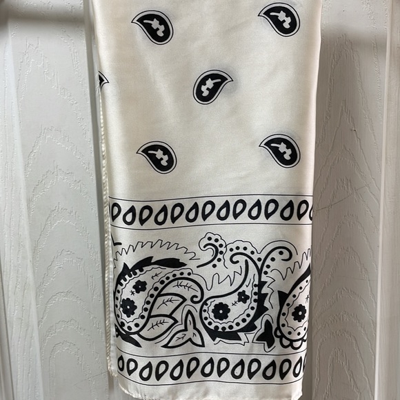 Square Satin Scarf - Picture 9 of 9